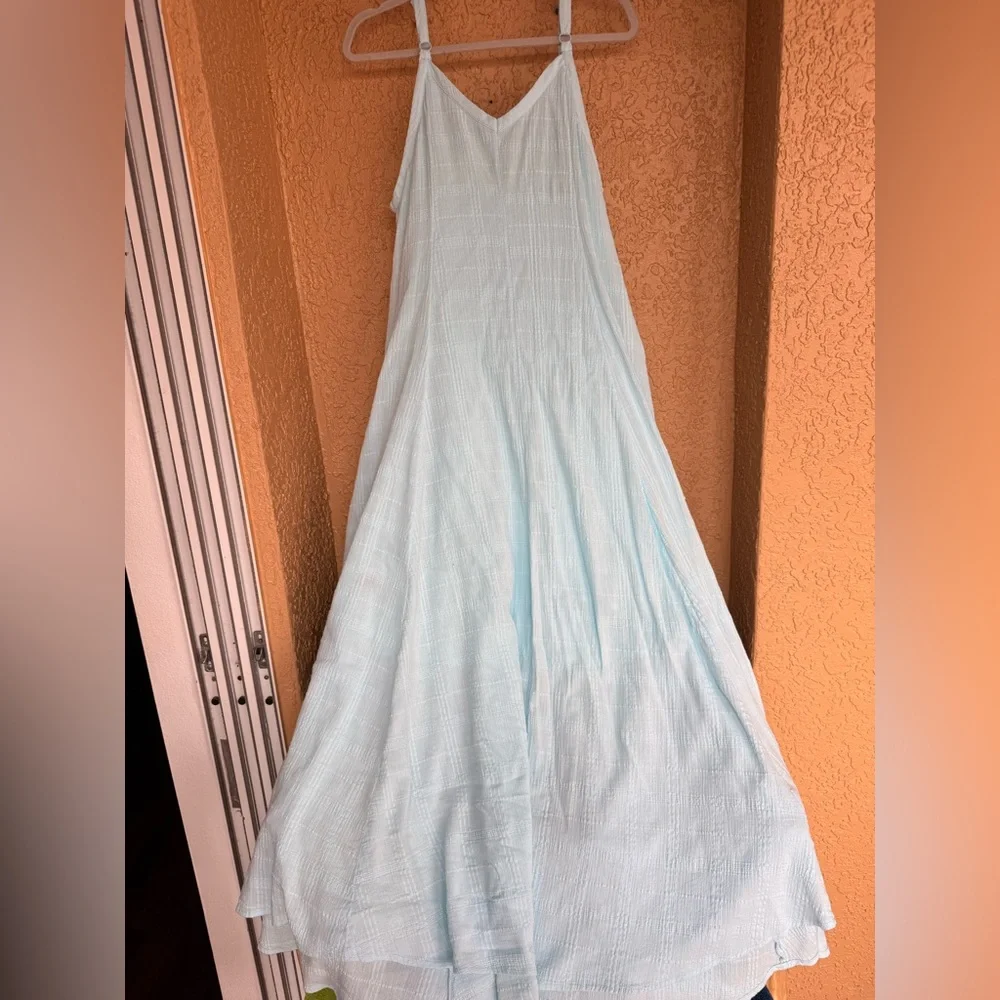 Torrid Light Blue Maxi dress - Picture 3 of 5